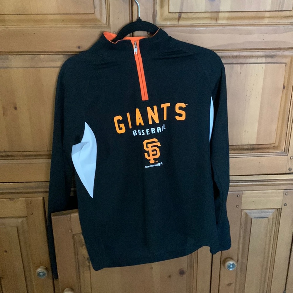 Giants Baseball Half Zip